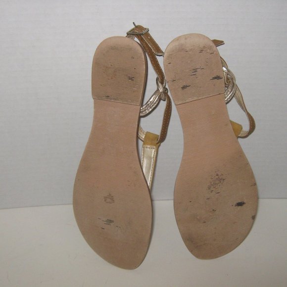 Old Navy T Strap Boho Sandals - Picture 2 of 2